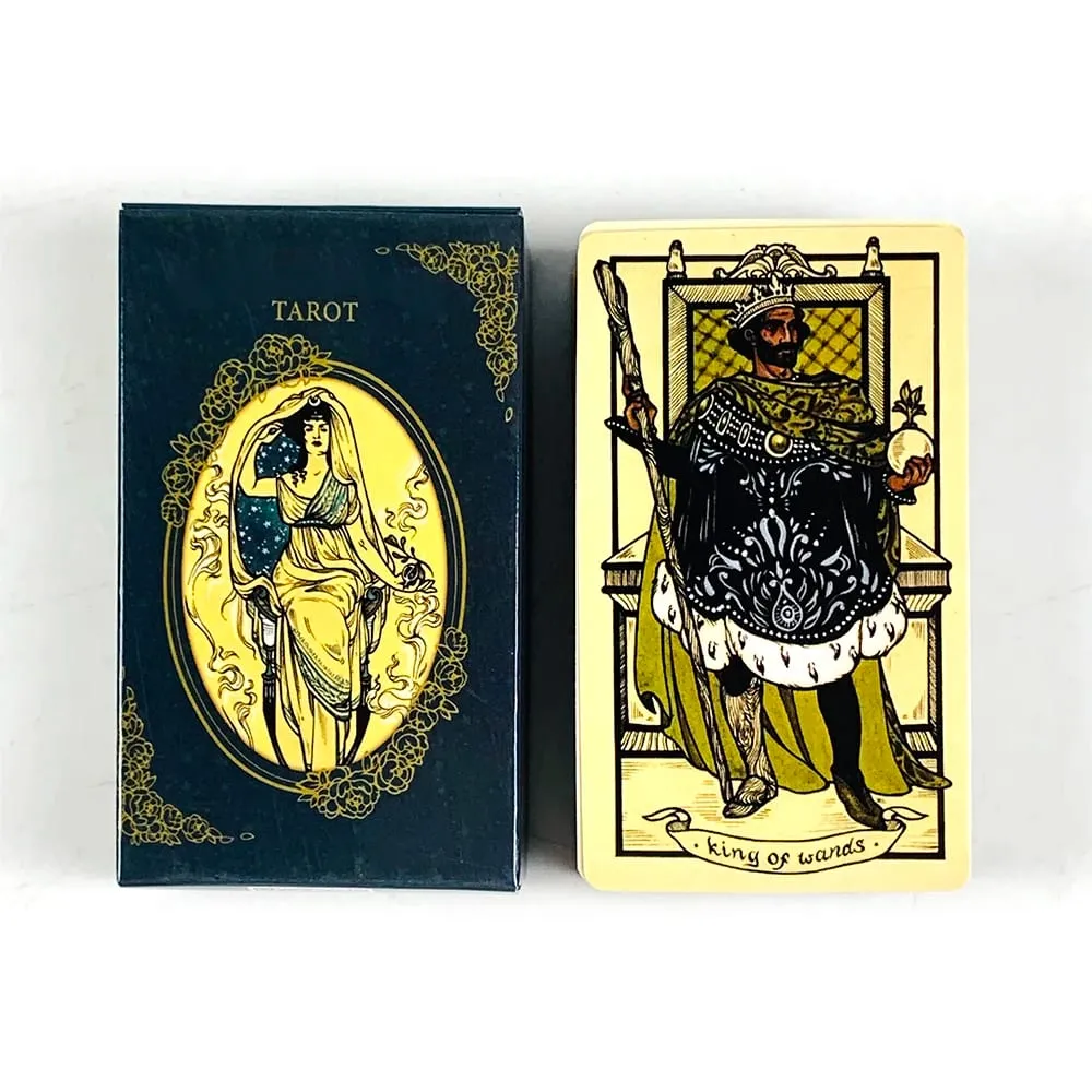Tarot Cards Deck English Versions Prediction Divination Oracle Board Playing Card Games For Party,Camping Game Pocket Cards — image 2