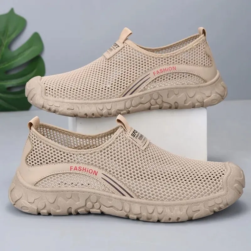 Men's Sports Shoes 2026 Summer Mesh Hollow Out Breathable Running Sneakers Casual Lightweight Outdoor Walking Shoes for Man — image 5