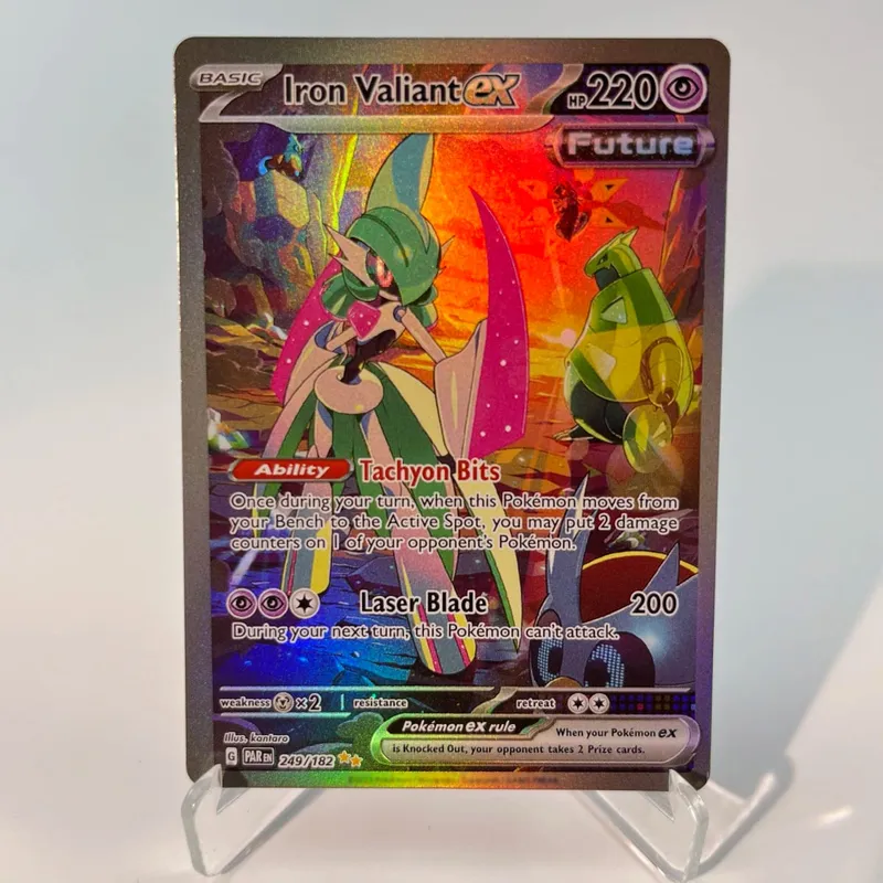 Paradox Rift PKM Cards PTCG3-C Tapu Koko Minun Rainbow Gengar ex Holographic Ex GX Rare Collection Battle Toys Gifts for Hobbies — image 21