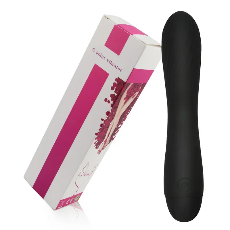 Vibrator Bergetar untuk Rangsangan Faraj Silikon Boleh dicas semula G Spot Dildo Vibrator Urut 7 Corak Getaran Mainan Seks Wanita — image 9
