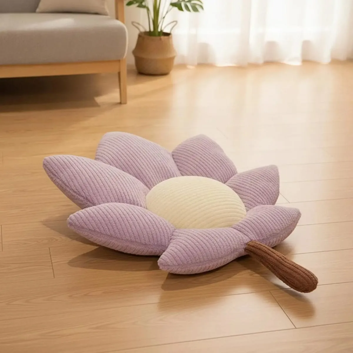 Maple Leaf Cushion Plush Stuffed Seat Cushion Decorative Pillow for Chair Sofa Floor Cushion Cozy Home Autumn Accent — image 4