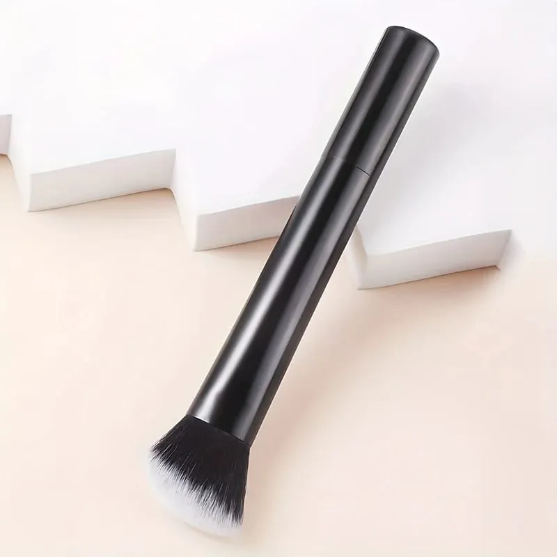 1 Angled Blush And Contour Brush Makeup Brush Foundation Brush Perfect for Cheeks Forehead Chin Nose Blending And Shaping — image 5