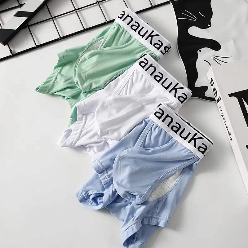 Men's Modal Boxer Shorts with 3D Support Pouch And Convenient Side Opening Design for Comfortable Wear — image 2