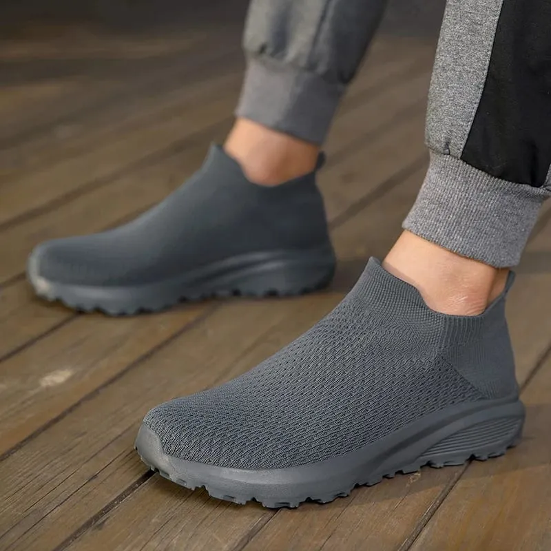 High Quality Sneakers Men Comfortable Breathable Lightweight Soft Wide Toe Non-slip Flat Socks Shoes Outdoor Casual Sports Shoes — image 6