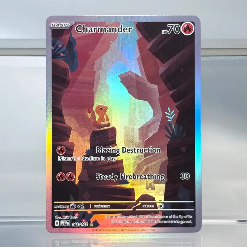 Holographic Game Trading Collection PTCG Proxy Cards Charmander (SV) Pikachu Flareon EX Single PKM Foil Card Venusaur EX — image 12