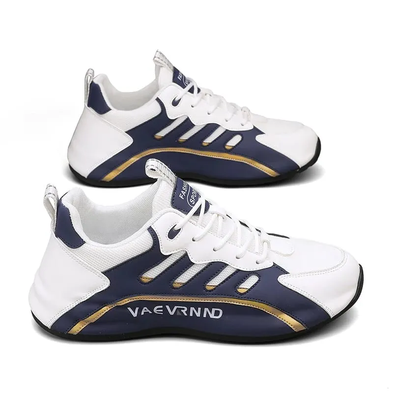 العلامة التجارية أحذية مصممين الرجال لينة مريحة الارتفاع زيادة الرجال حذاء كاجوال Tenis Masculino حذاء أبيض منصة أحذية رياضية الرجال — image 6