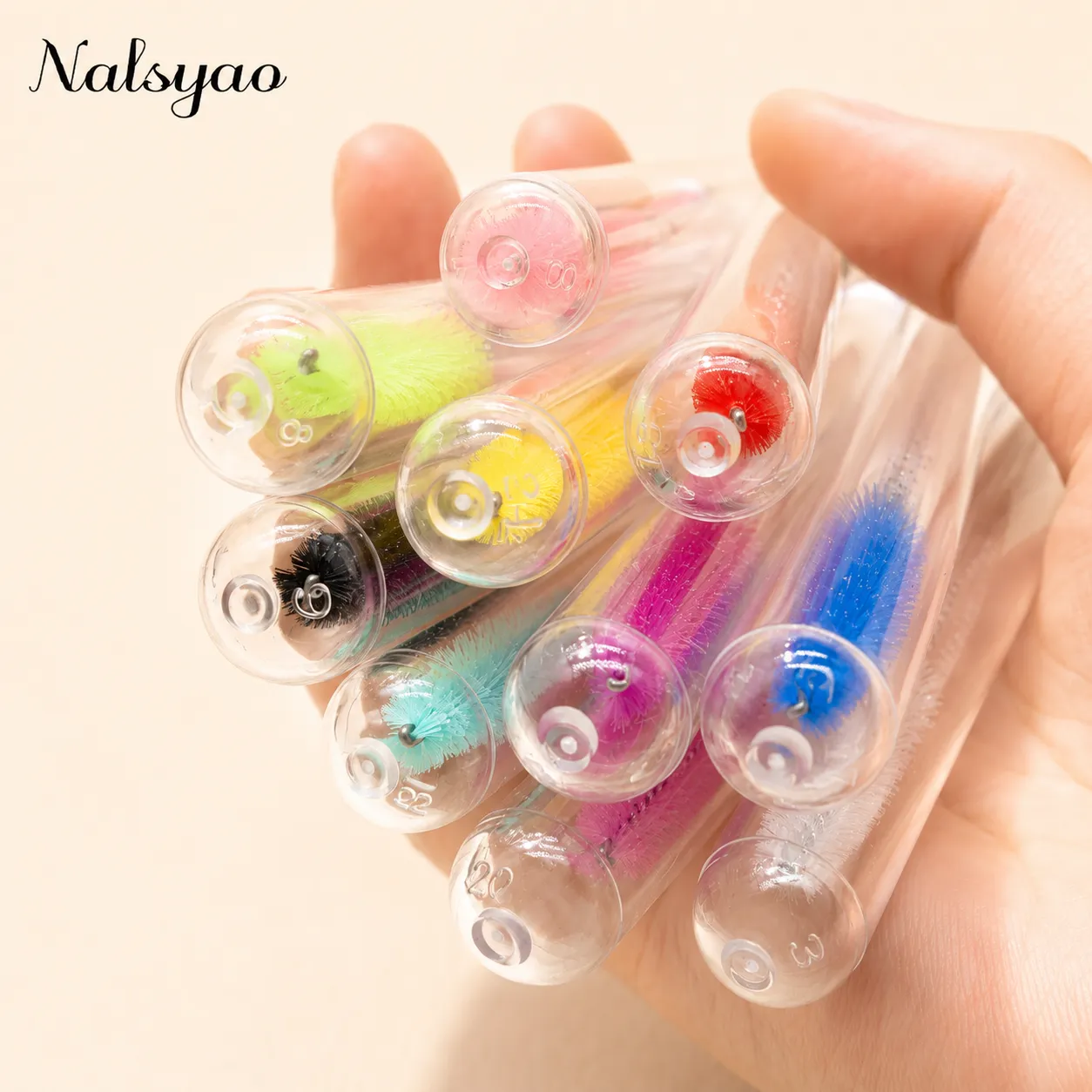 Disposable Mascara Wands Eyebrow Brush Applicator EyeLash Brushes 50pcs Reusable Eyelashes Brush Tube for Eyelash Extension — image 5
