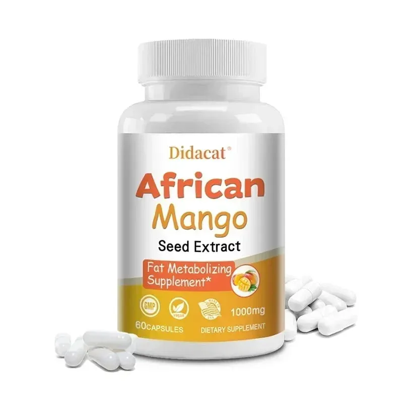 African Mango Capsules - Krachtig metabolisme Eetlustremmer Immuunsysteem Gezondheid Vetverbrandingscapsules Niet-GMO — image 9