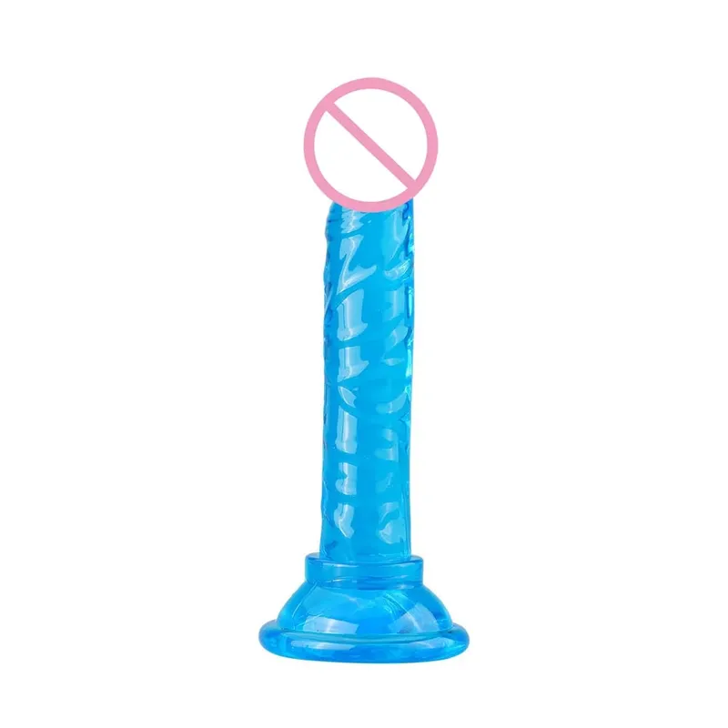 Realistic Dildo Masturbator Anal Toys For Women Crystal Dildo Suction Cup Penis Female Sex Toys G-Spot Erotic Toy for Adults 18 — image 8