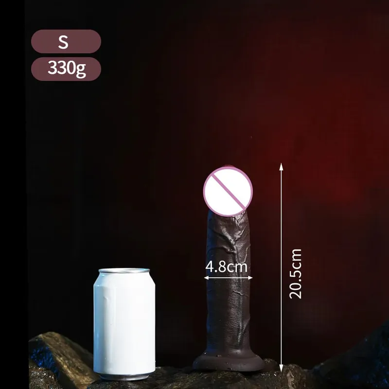 Super Long Dildo G-Spot Soft Realistic Silicone Anal Dildos Strapon Dick Butt Plug Masturbat Penis Adult Sex Toys for Man Women — image 14