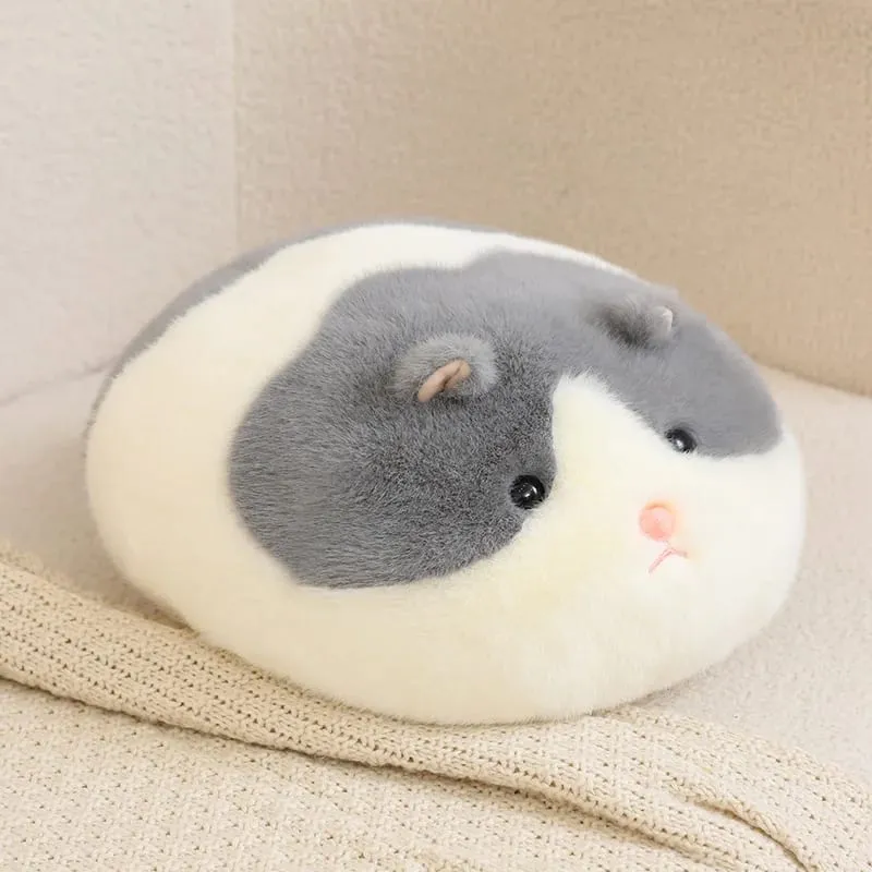 40cm Fluffy Animal Plush Pillow Hamster Rabbit Cow Pig Decompression Sofa Cushion Photography Prop Holiday Present — image 9