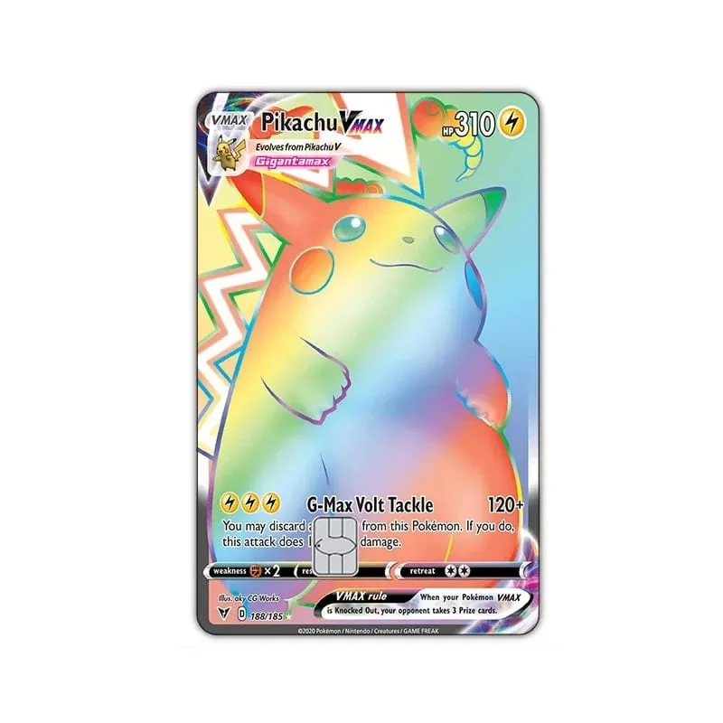 Credit Card Skin Stickers for VISA JCB MasterCard Bank Debit Card and Other IC Magnetic Card Anime Decorate Anti-degaussing — image 8