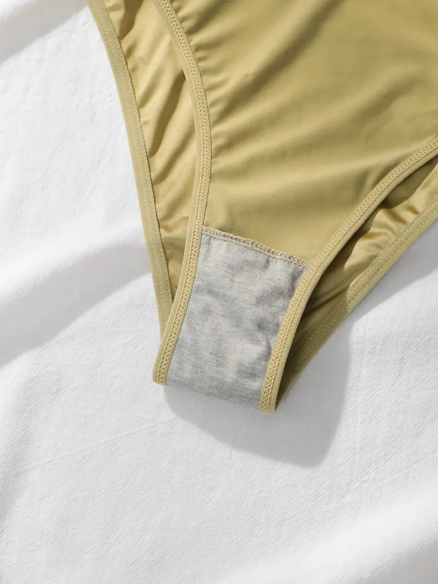 Kvinder satin blank bh Trussesæt bøjle tynd skål 2 stykker lingeri sæt justerbare stropper ensfarvet dagligt intimt undertøj — image 6