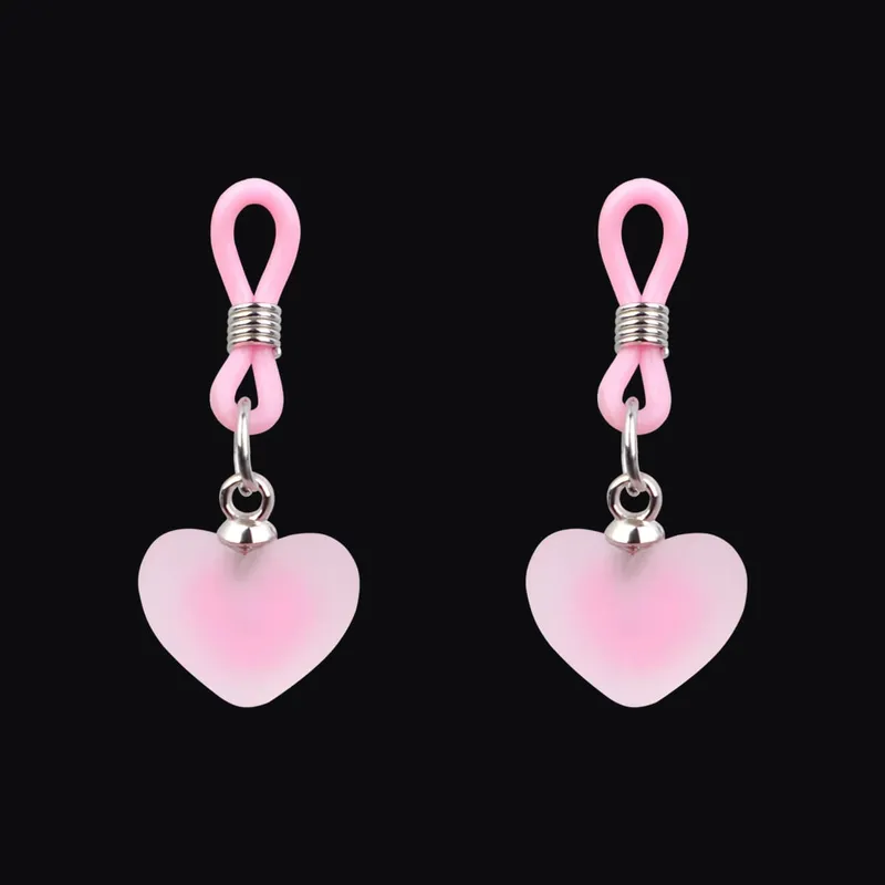 1 Pair Women Silicone Nipple Clamps Chest Clitoris Stimulation Small Bell Breast Clips Sex Toys For Women