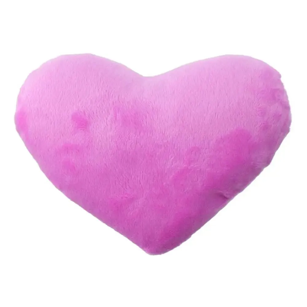 1PC New Heart Shape Soft Pillow Red Pink Color Stuffed Pillow Kawaii Home Decorative Lovely Gift for Birthday — image 6