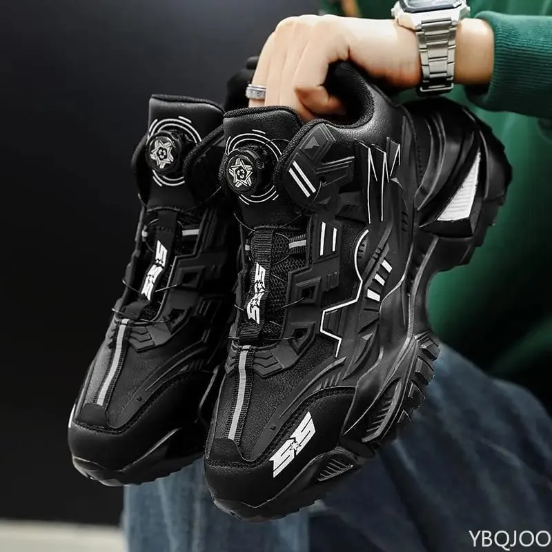 Spring new breathable running shoes fashionable versatile anti slip shoes casual comfortable height increasing men's sneakers — image 6