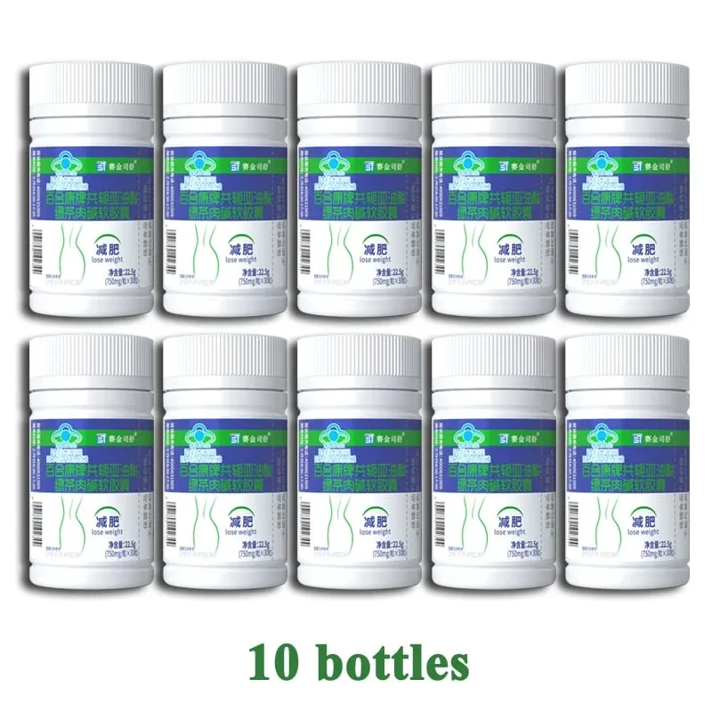 Conjugated linoleic acid Slimming Products green tea Cellulite Weight Loss for Lean Abdominal Fat Burner Detox Bowel Motility — image 11