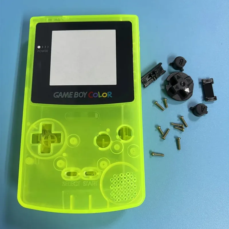New Gameboy Color Shell Gbc Shells Limited Edition Replacement Shells Game Periphery Accessories Boy Birthday Gifts Luminous — image 16