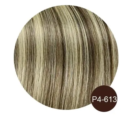 Solove Straight 6D-2 Virgin Human Hair Extensions Handmade Seamless Loop Micro Ring Hair Extensions 10-30” 50g/set Natural Color — image 20