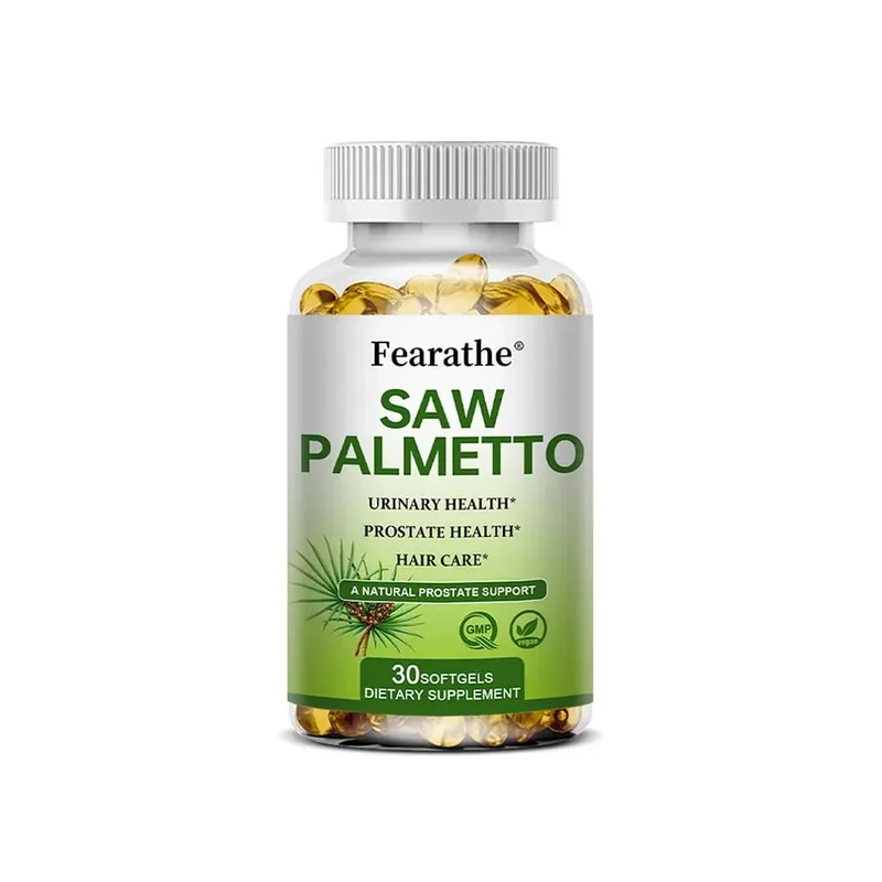 Saw Palmetto Prostate Health Supplement Promote Urinary Tract Function 500mg Per Serving - Vegan Non-GMO Capsules — image 8