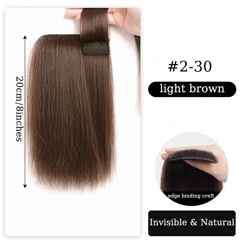 Synthetic Hair Extensions Volume Hair Pad Wig Clip-in Root Lifter Pad Hairpiece with Sponge Invisible Hair Pad for Women Wear — image 9