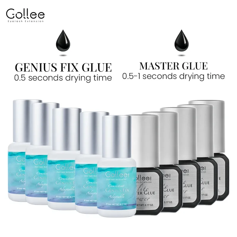 Gollee 0.5-1s Fast Dry Glue for Eyelash Extension Hypoallergenic Lash Extension Glue for Professional Artists Eyelashes Supplies — image 16