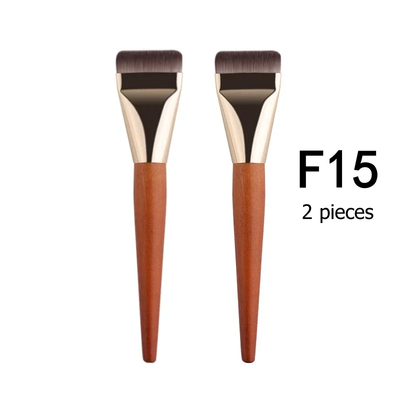 Ultra Thin Foundation Makeup Brushes Flat Top Angled Professional Face Contour Make Up Brush — image 9