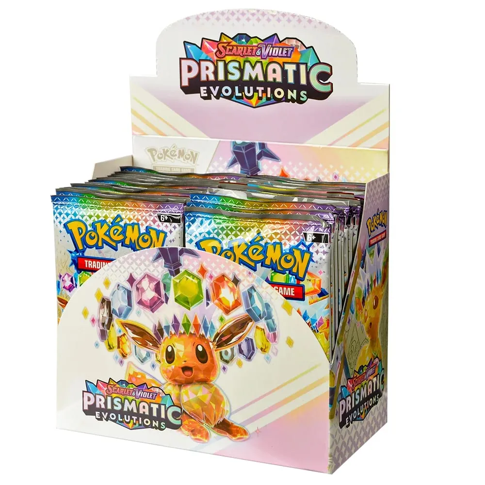 360Pcs English Pokémon TCG: Prismatic Evolutions Scarlet Violet Box Pokémon trade card 36 Pack Box gift — image 3