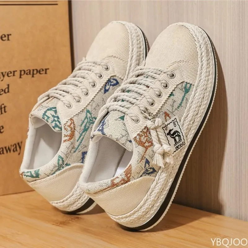 Men's spring summer breathable trendy casual lightweight shoes simple comfortable versatile men's shoes for daily use