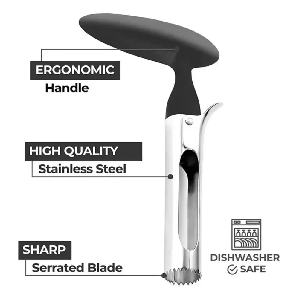 1pc High Quality Stainless Steel Kitchen Apple Core Tool Fruit Cutting Machine Sharp Easy To Use and Clean and Durable — image 6