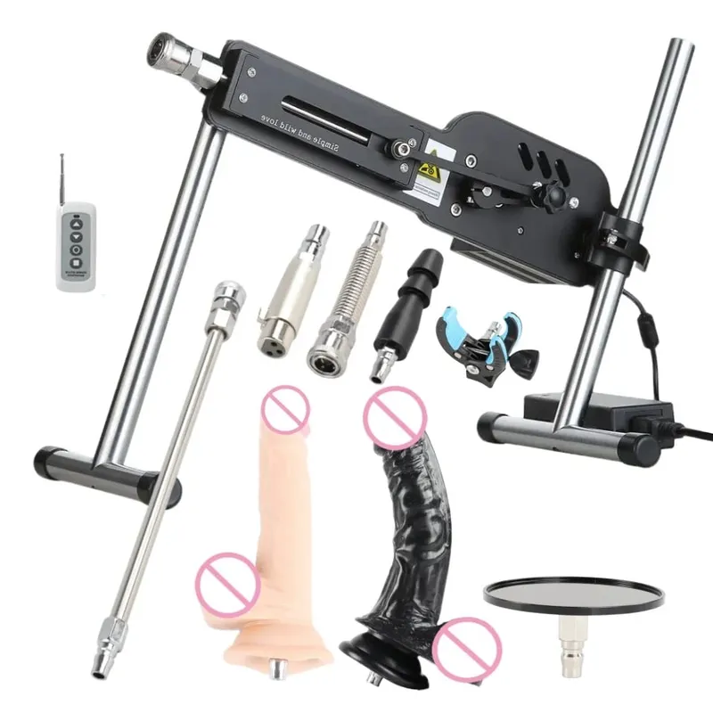 Adult Sex Machines for Couple Masturbating Pumping Gun Adjustable Speed Love Sex Machine for Men with Masturbation Cup
