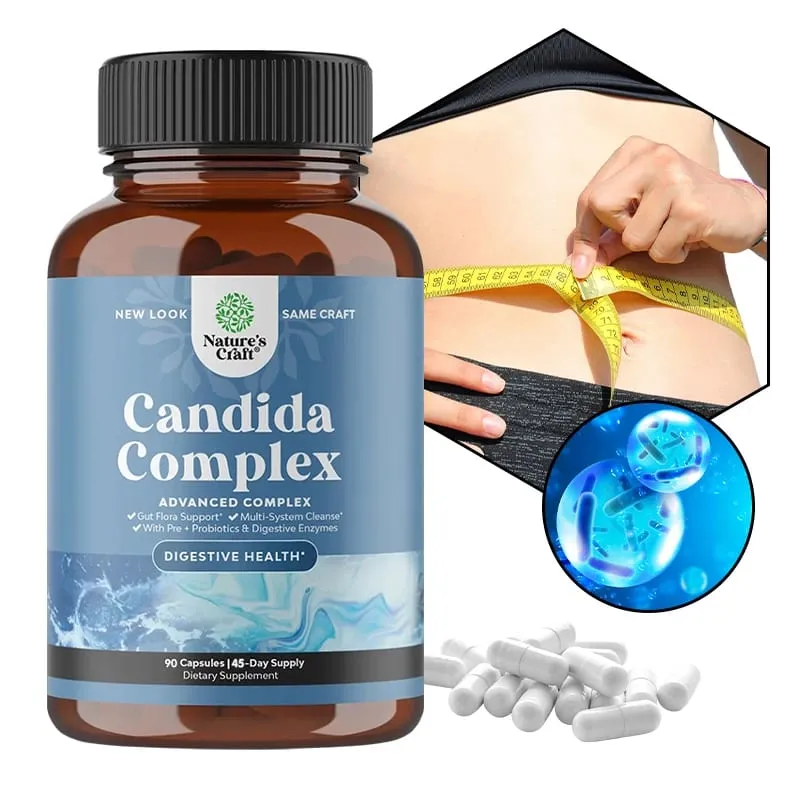 Complexo Candida - Probióticos e Enzimas Digestivas Ingredientes Naturais para Apoiar a Saúde Digestiva e o Equilíbrio da Flora Intestinal — image 2