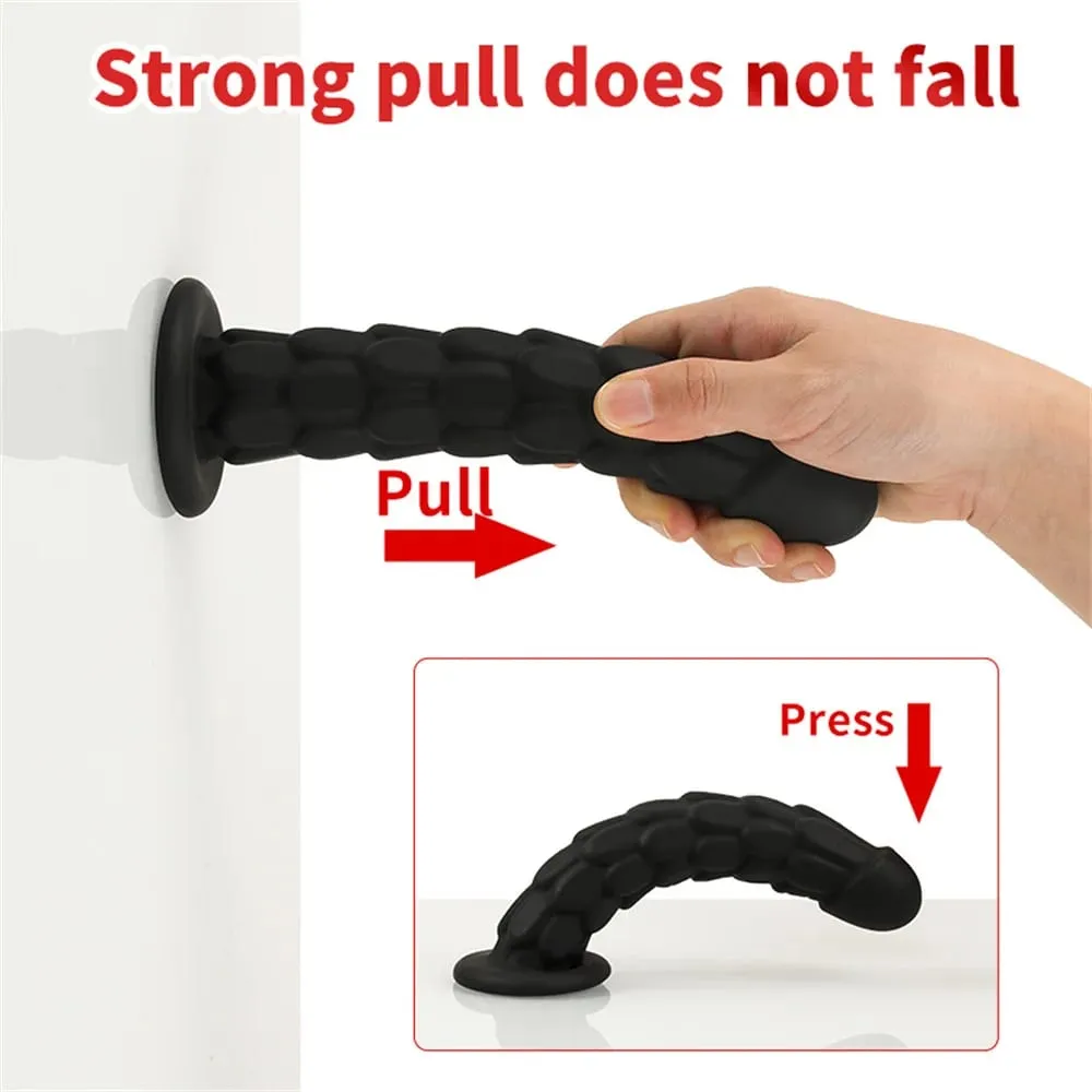 Silicone Dildo Anal Butt Plug with Sucker Prostate Massage Vagina G spot Stimulation Masturbation Adult Sex Toys for Women Men — image 2