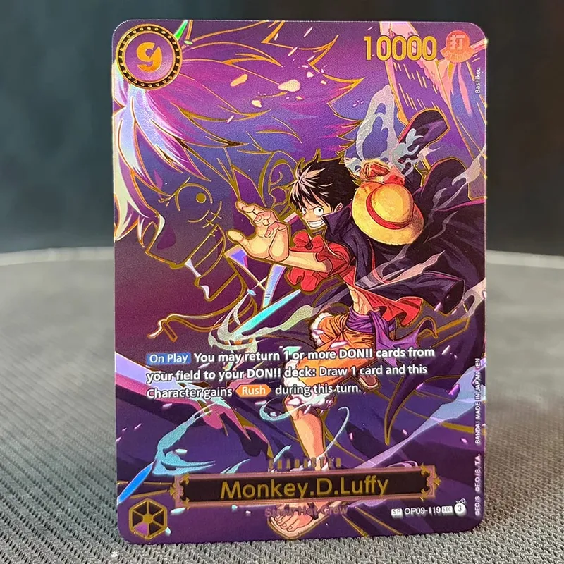 SP Gold Stamping Buggy Perona Mihawk Sabo Ace Luffy Zoro-juurou Sanji Newgate Nami Hancock Hiyori ONE PIECE Proxy Cards — image 16