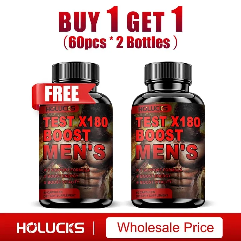 Test X180 Boost 9-in-1 T Support for Men with D-Aspartic Acid Fenugreek Tribulus Terrestris Boost Vitality & Performance — image 9