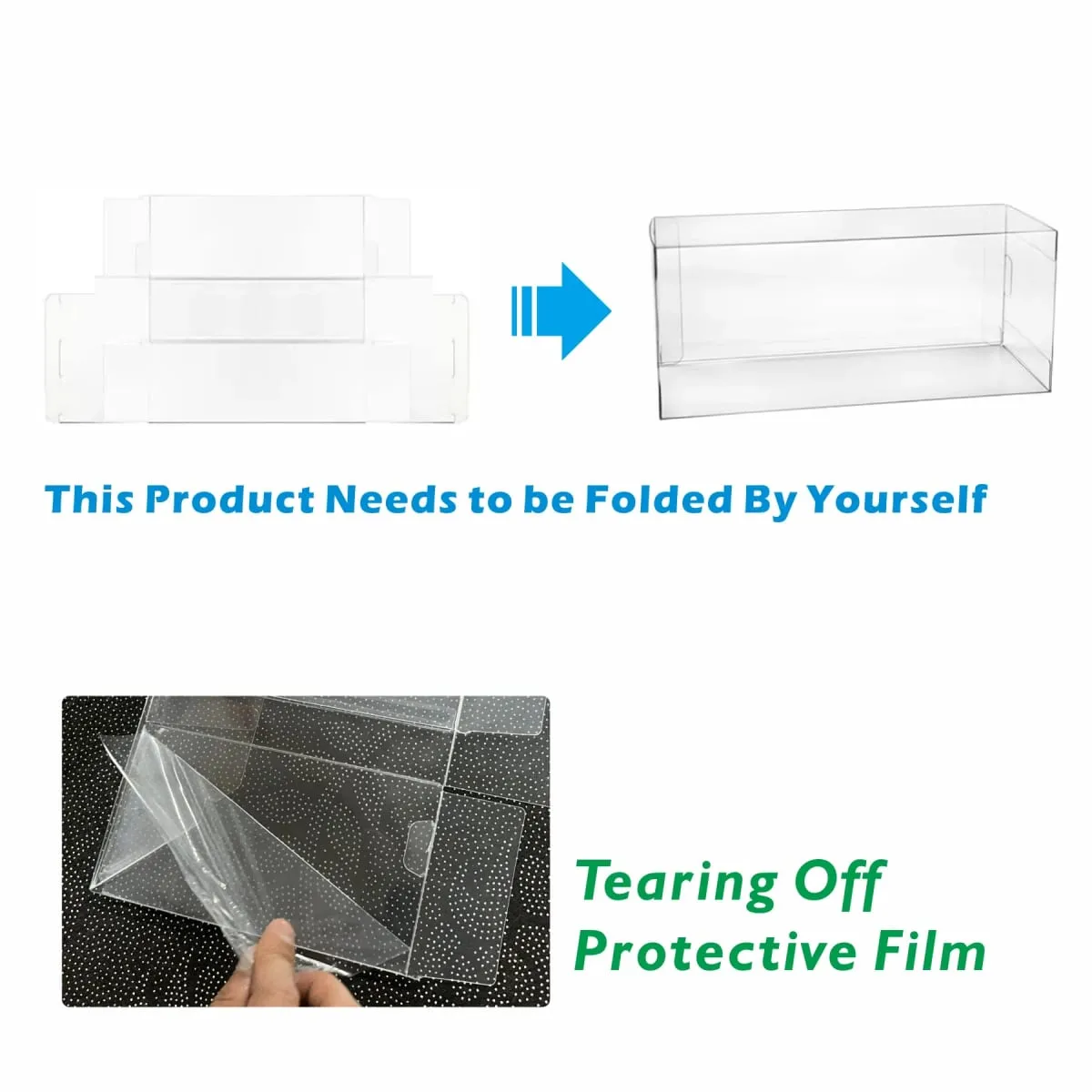 2/5PCS Clear Plastic Protector Case For Pkmn Center Japanese Special Box(For Tohoku Poncho Pikachu Promo/Kanazawa) — image 4