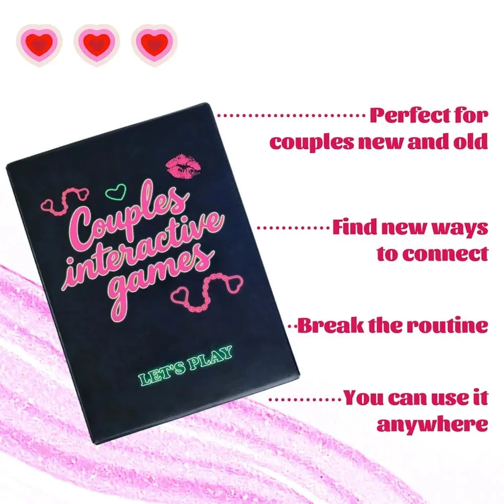 50PCS Sexual Couple Game Card Flirty Interactive Date Night Game Love Q&A Challenge Card Set Romantic Valentine's Day Gift — image 4