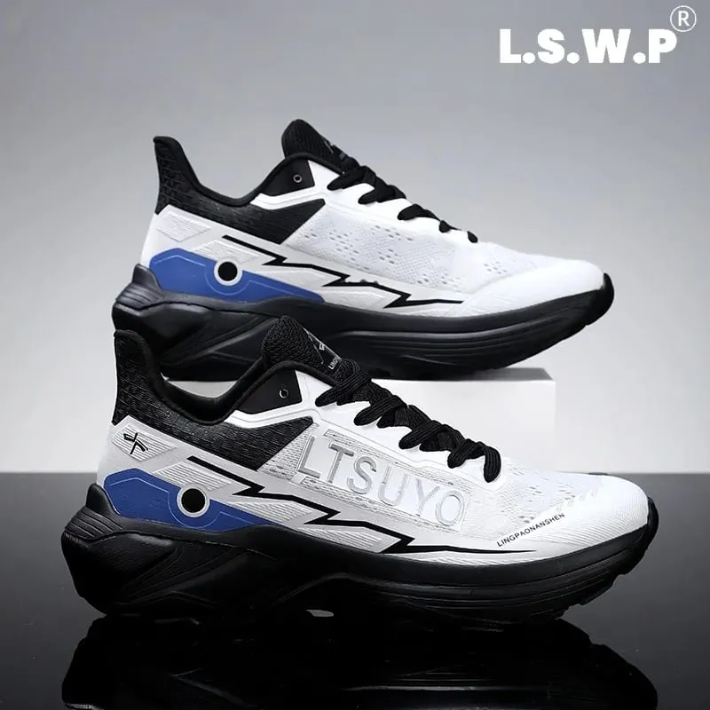 Men's Running Shoes High-Rebound Cushioning Technology Autumn and Winter Sports Shoes Lightweight Non-Slip Sneakers for Running Walking and Training — image 2