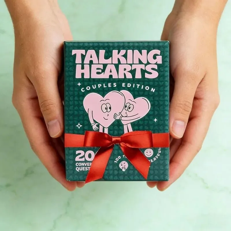 Talking Hearts Couples Edition Couples Edition Talking with Heart Card Interactive Dialogue Problem — image 2