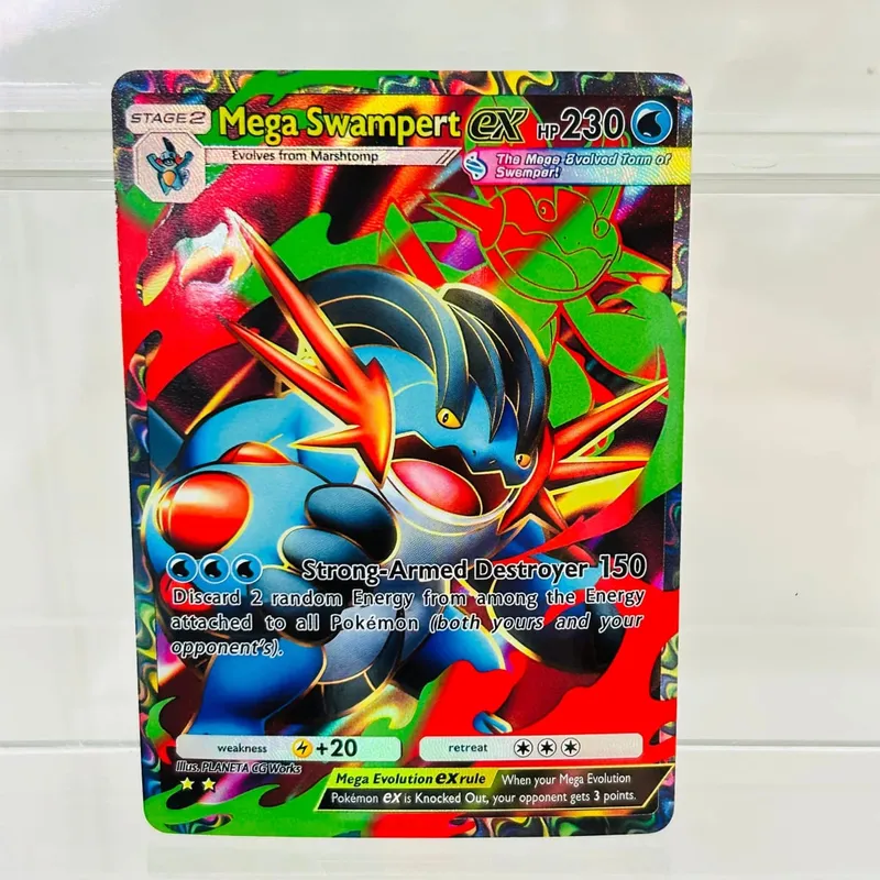 Mimikyu ex English Version Collectible Grade DIY Foil Texture Nice Condition Premium Anime Collection Cards — image 1