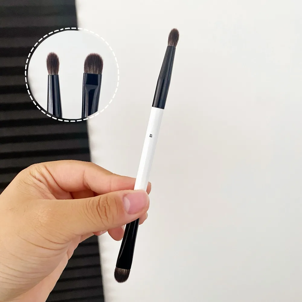 EF1 Dual-Ended Cream Powder Brush E6 Dual-Ended Eyeshadow Makeup Brush High quality Synthetic Eye Concealer Cosmetic Brushes — image 4