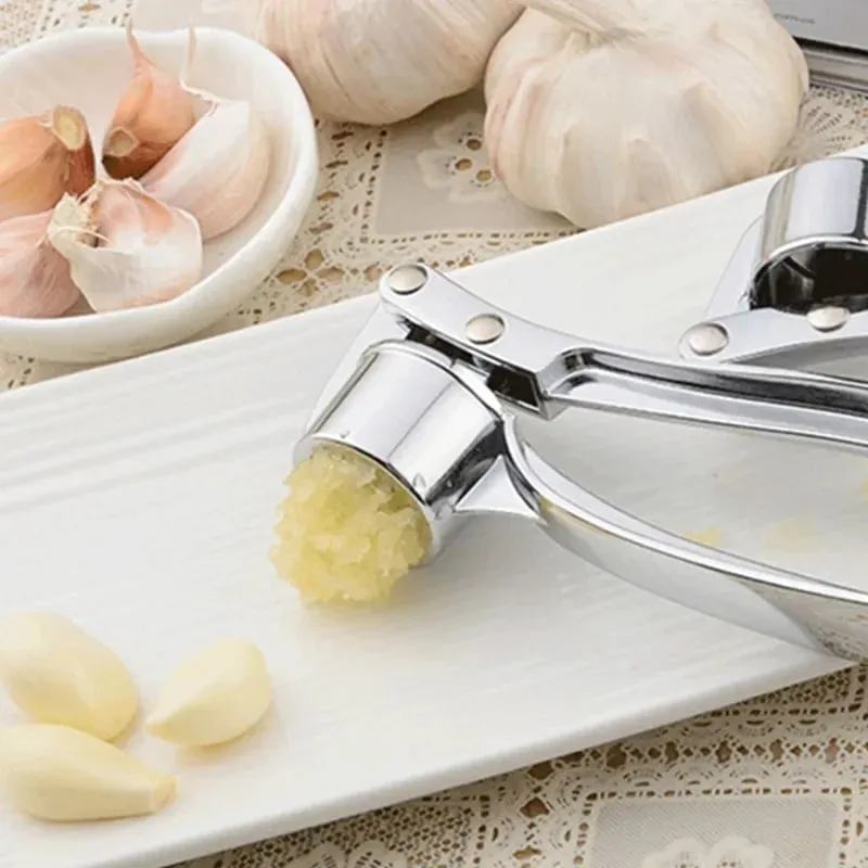 Home Garlic Press Crusher Kitchen Cooking Vegetables Ginger Squeezer Masher Handheld Ginger Mincer Tools Kitchen Accessories — image 5