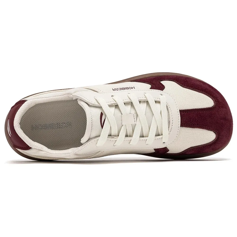 Erkek Kadın Geniş Toe Box Ayakkabı | Minimalist Suni Deri Kanvas Spor Ayakkabı Hafif Günlük Bağcıklı Yürüyüş Ayakkabısı — image 6