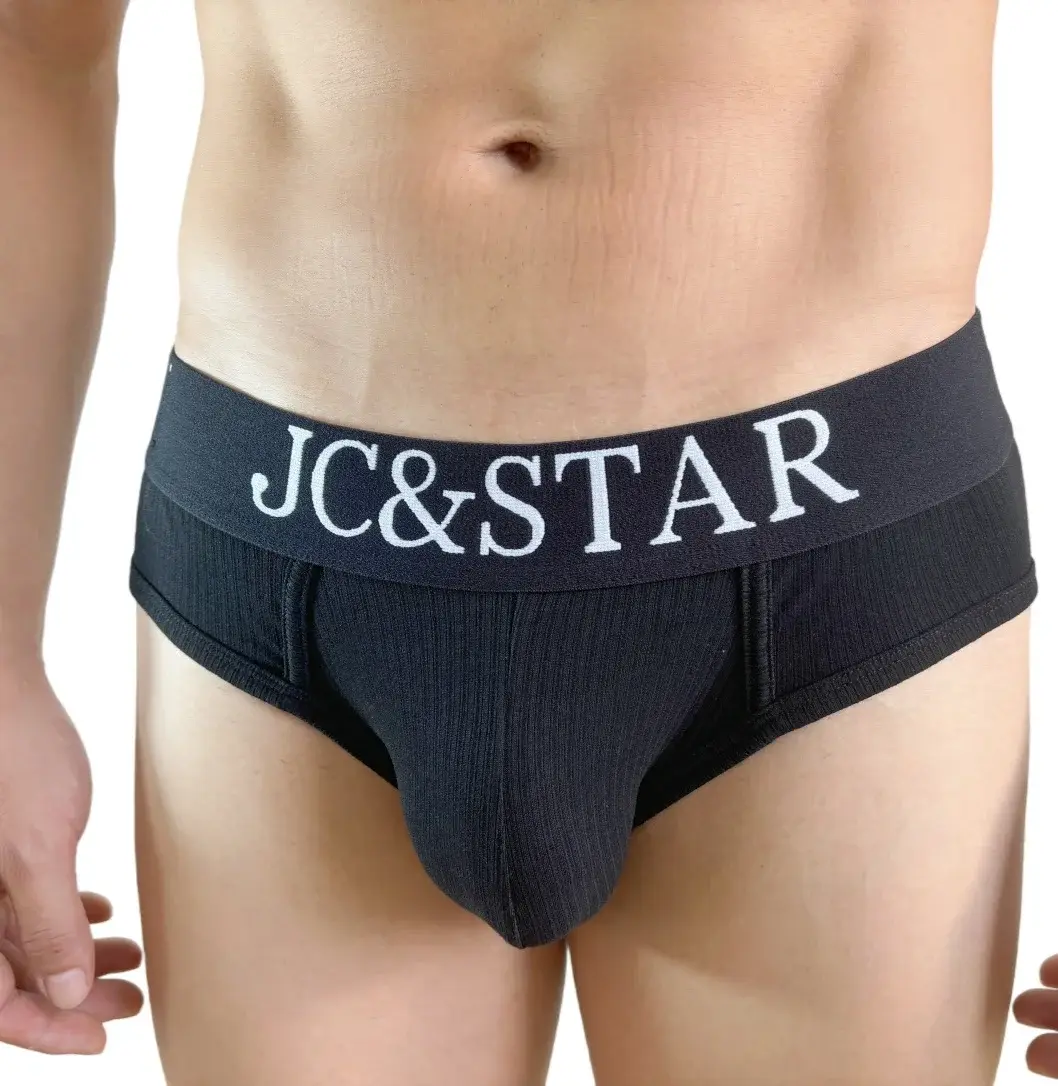 Calzoncillos atléticos de corte alto para hombre, ropa interior Sexy, calzoncillos de algodón acanalado, confort deportivo, Bikini para hombre, calzoncillos Tanga — image 5
