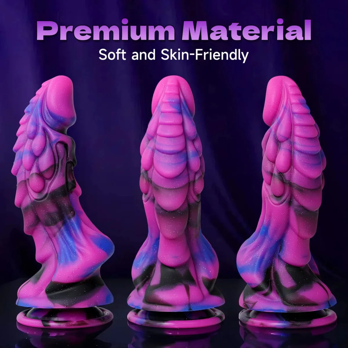 Dragon Dildo for Women Big Anal Dildo with Suction Cup Soft Monster Dildo Silicone Anal Plug Prostate Massager Sex Toys for Men — image 2