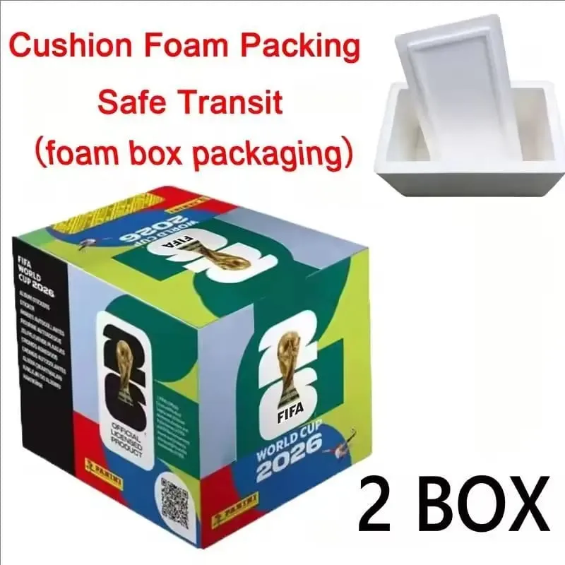 Collection officielle d'autocollants Panini de la Coupe du monde 2026 Jeux de cartes mystère Joueur de football à collectionner Pack aveugle Cadeau souvenir pour fan. — image 10