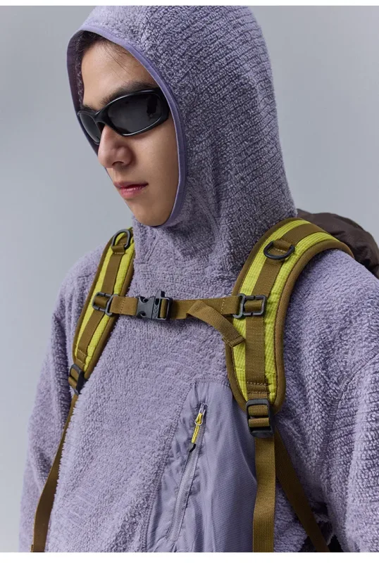 Unisex THERMOLITE® All Season Thermal Hoodie 190g Ultralight Breathable Fleece Mid Layer with Thumbholes & Zip Pocket — image 17