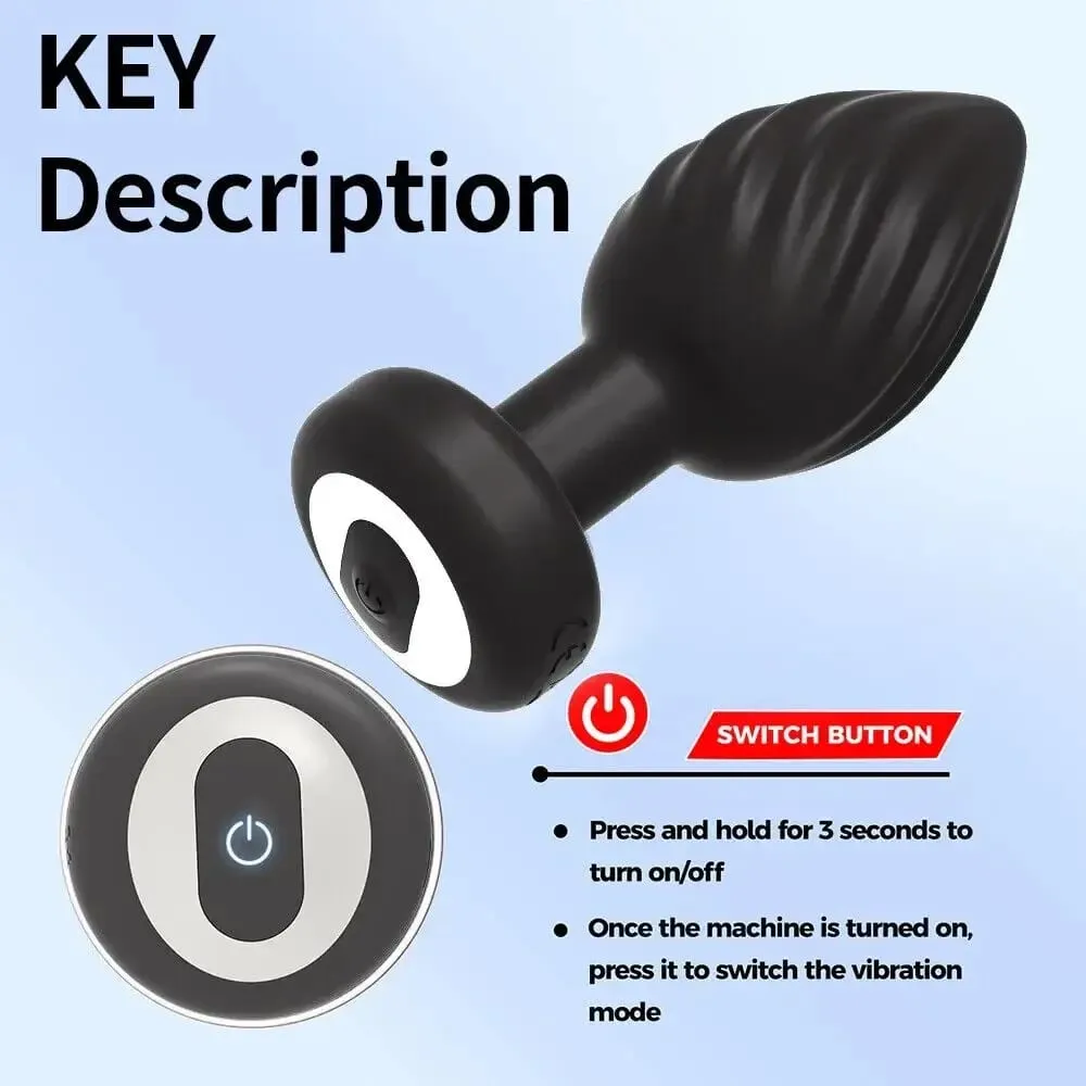 Wireless Anal Vagina Vibrator Butt Plug Men Prostate Massager Stimulator Female Masturbator Adult Sex Toys for Women Men Gay — image 3