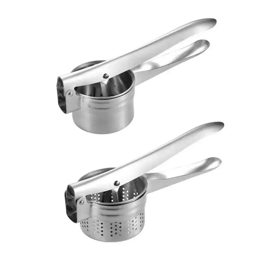 1 Pcs Stainless Steel Potato Machine For Potato Fruit Vegetable Juicer Presser Potato Mashers Ricers Kitchen Cooking Tools — image 5