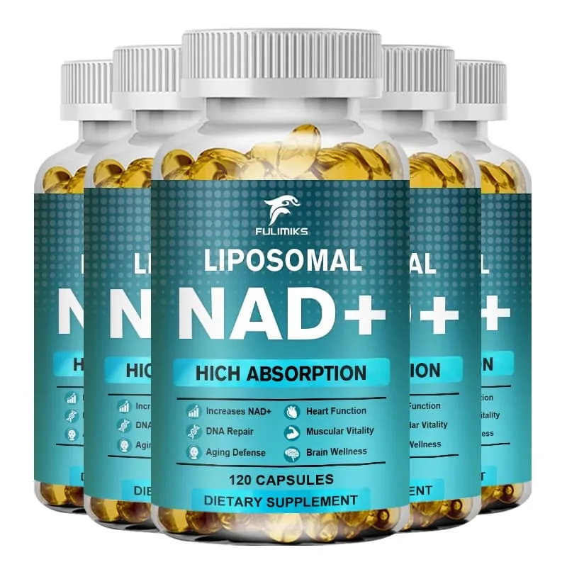 Suplemento de cápsulas NAD Suplemento liposomal NAD+ - Defensa contra el envejecimiento Energía celular Función cardíaca y cerebral